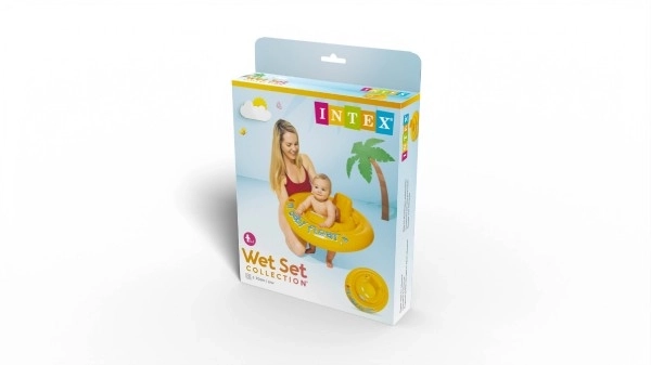 Dječji plutajući prsten na napuhavanje +- 70cm u kutiji 6-12m