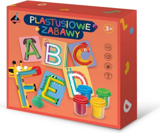 Set plastelina za igru - Slova