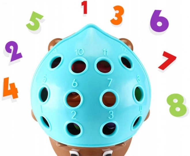 Woopie edukativna igra ježić sorter Montessori 4u1