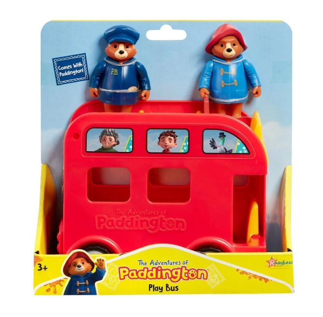 Igraći set Paddington s crvenim autobusom