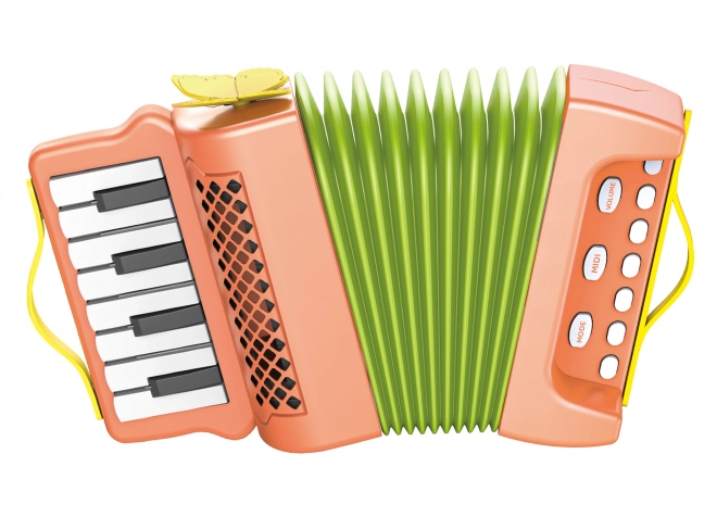 Harmonika akordeon na potez 14x6x23 cm