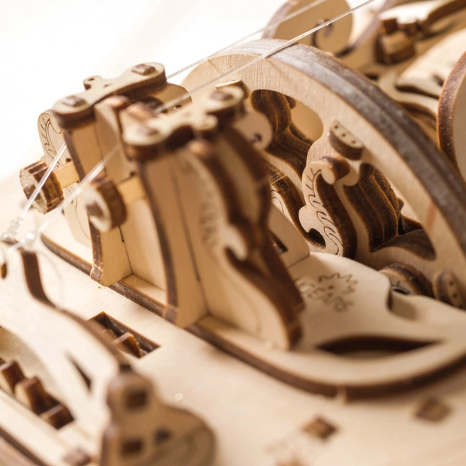 Ugears 3D drveni mehanički puzzle Hurdy-Gurdy