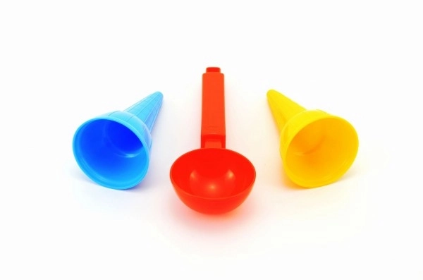 Zamrznuta zbirka - 2x kornet + plastična lopatica u mreži 8x18cm