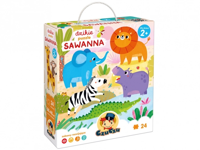 CzuCzu divlje puzzle Savana