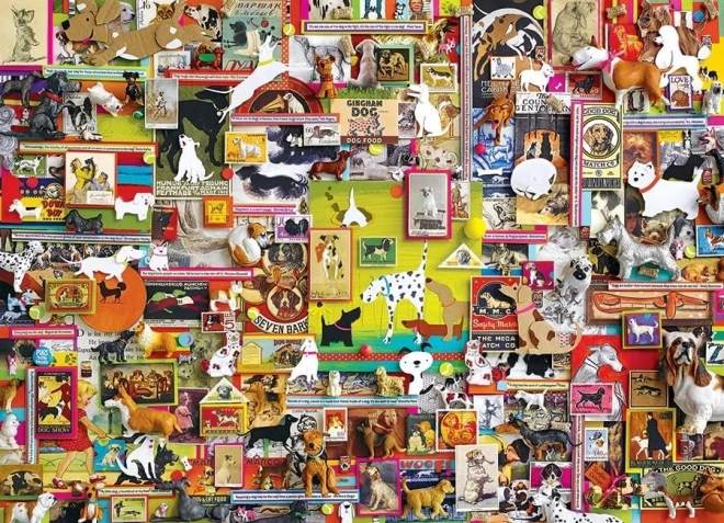 Puzzle COBBLE HILL – Pseći grad, 1000 dijelova