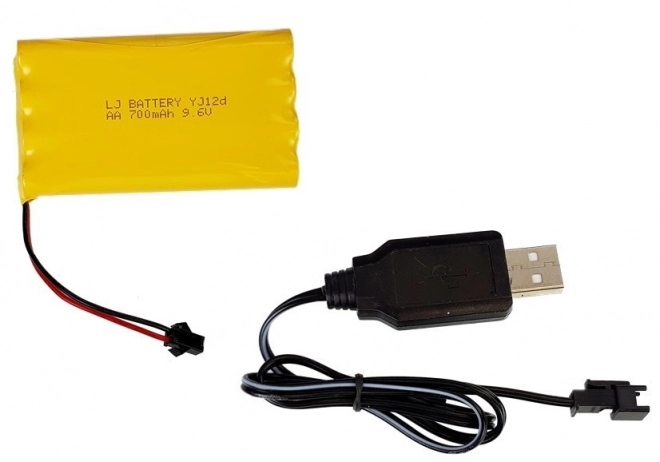 Veliki R/C 2,4 Ghz daljinski upravljani tenk Svjetla Zvuk Pucanje Zelena