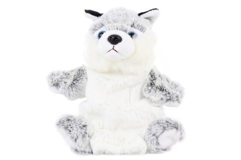 Plišana Pas Husky lutka 25 cm