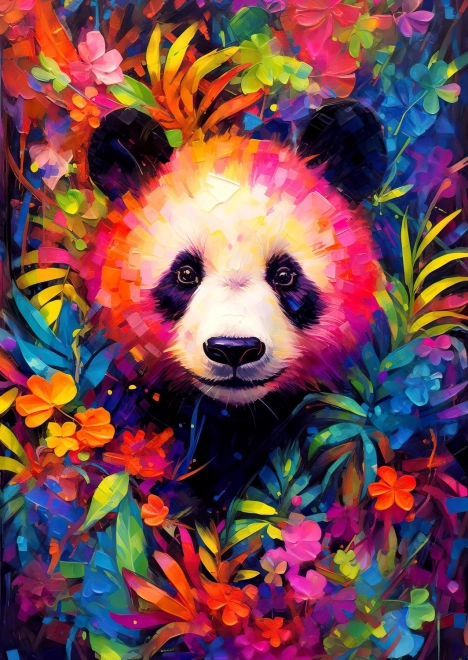 Puzzle Igrivo panda mladunče 1000 komada
