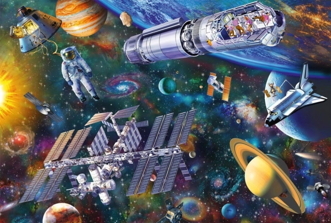 Schmidt Puzzle Svemirska zabava 100 dijelova