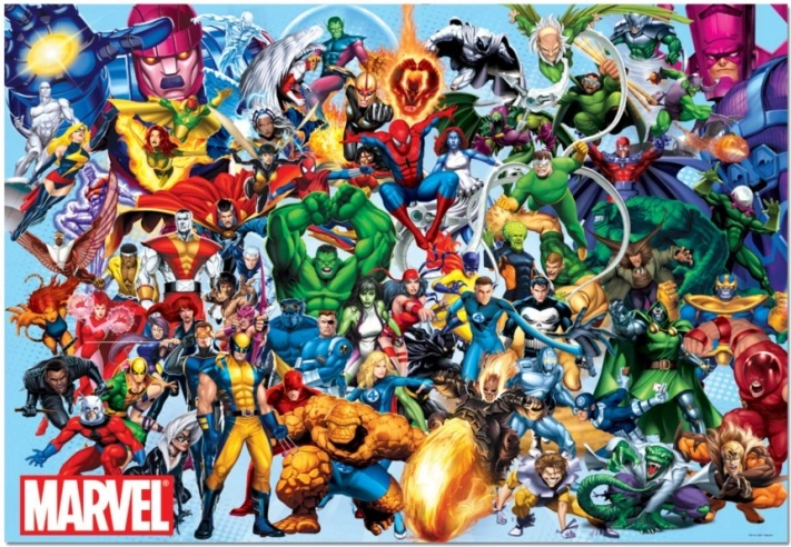 Puzzle MARVEL junaci 1000 dijelova