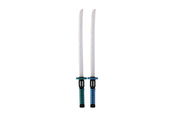 Svjetleći plastični samurajski mač 73 cm