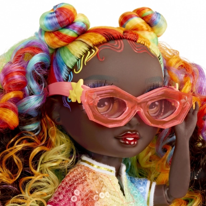 Rainbow High Creative Crystals lutka Iris Bow