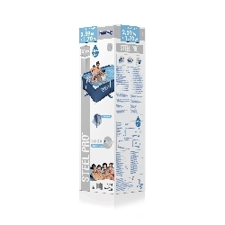DeluxeJr Čelični Pro Stalak Bazen 259x170x61 BESTWAY za vrt