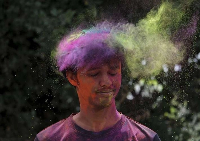 Šareni prah Holi - 10 x 100 g