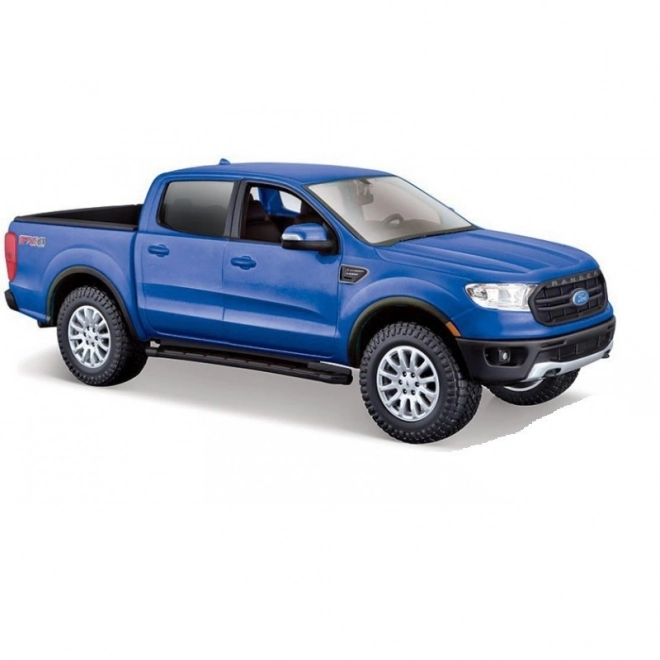 Kombinirani model Ford Ranger 2019 1/27 plavi