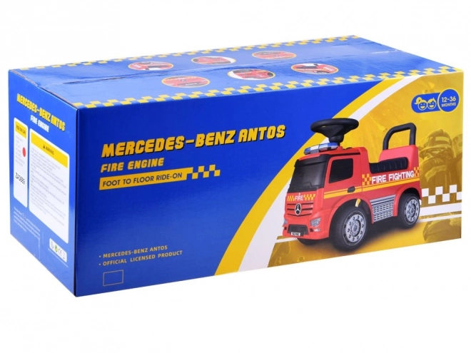 Dječje guralice sa zvukom Mercedes Antos VATROGASCI crvene