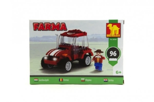 Građevinski set Dromader - traktor 96 kom