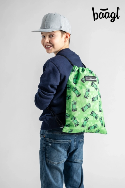 Minecraft torba s Creeper motivom
