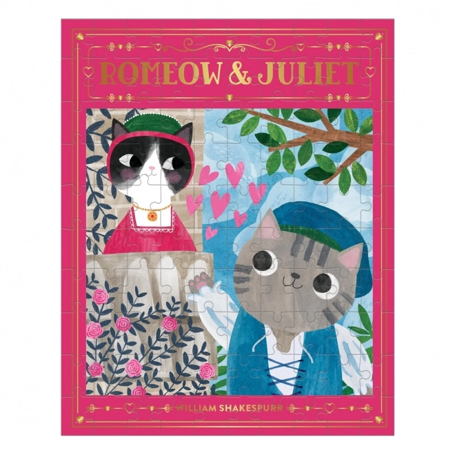 Puzzle Mačke Romeow & Juliet 100 dijelova