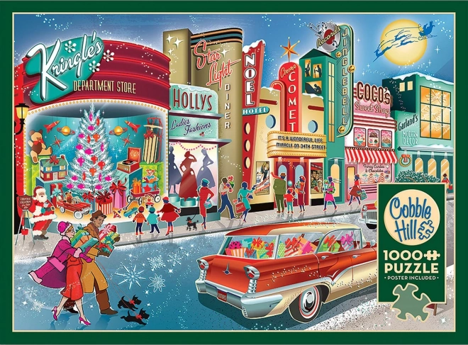 Puzzle Vintage ulice 1000 komada
