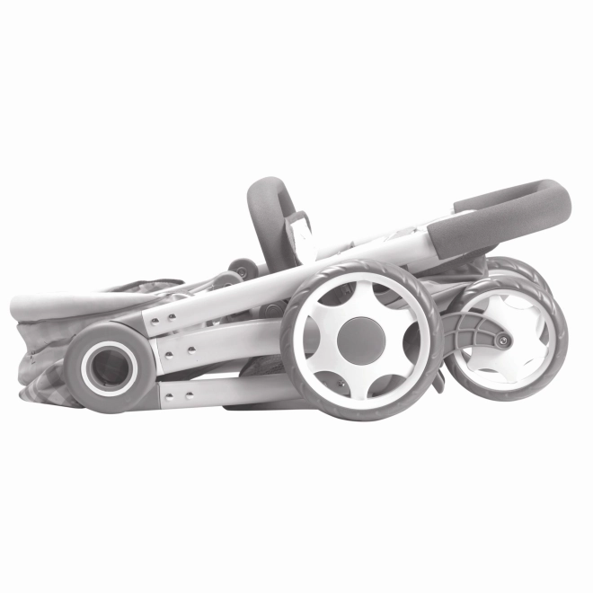 DeCuevas 80586 Sklopiva kolica za lutke 3 u 1 s torbom FUNNY 2023 - 70 cm
