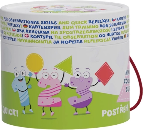 Igra Percepcija Brojevi, Boje i Oblici
