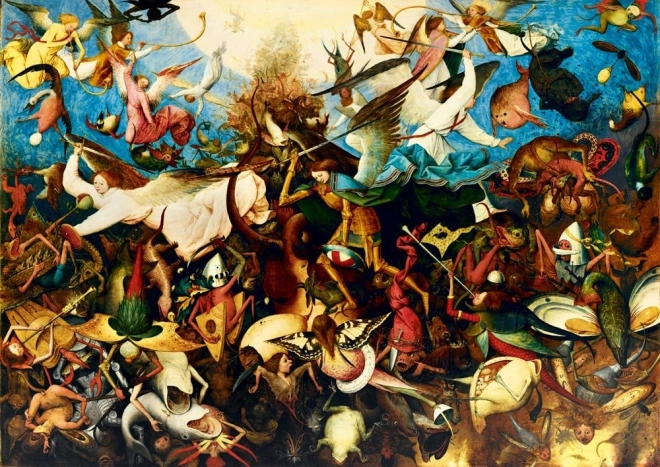 Puzzle Bluebird Pad pobunjenih anđela 1000 dijelova