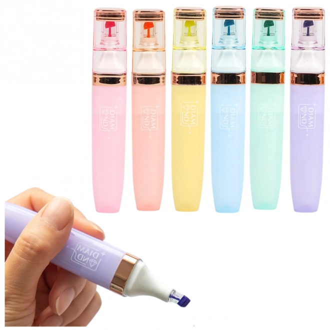 Set pastelnih markera 6 kom