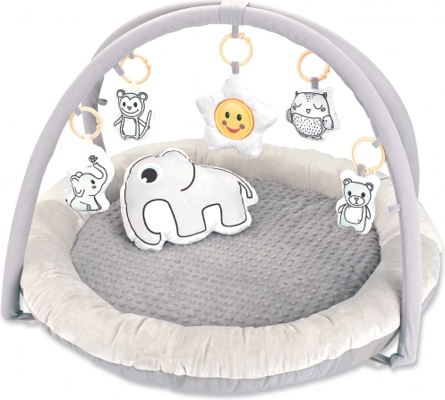 Igrališna podloga za bebe Comfort Cuddle Grey