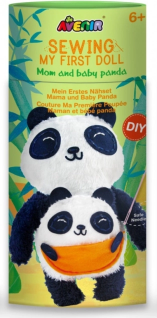 Šivaći set Moj prvi plišanac Panda za djecu
