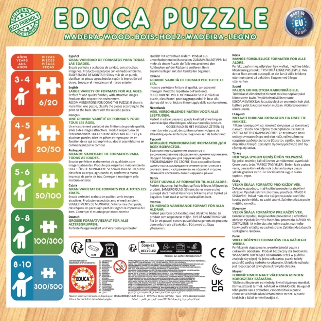 Educa drvene puzzle Bluey 100 komada