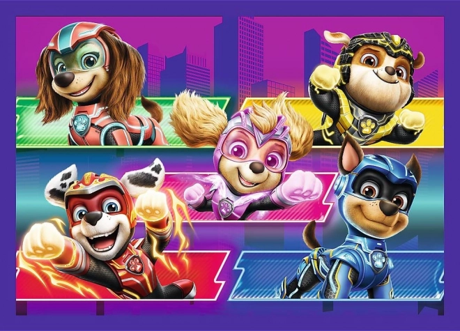Puzzle Tlapková patrola 4u1