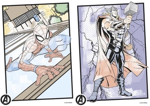 Bojanke Slikaj vodom Marvel