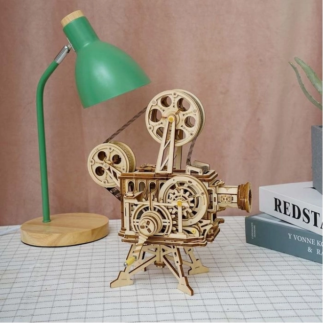 RoboTime 3D drvene mehaničke puzzle Filmski projektor