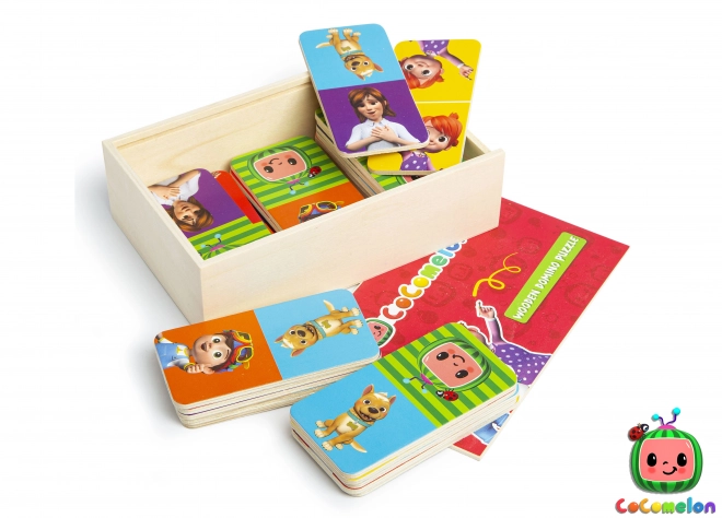 Drvene domino puzzle CoComelon