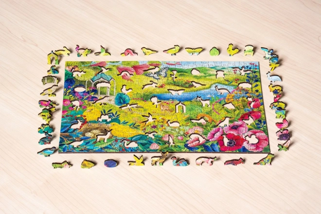 Drvene puzzle Divlja vrt (500 komada)
