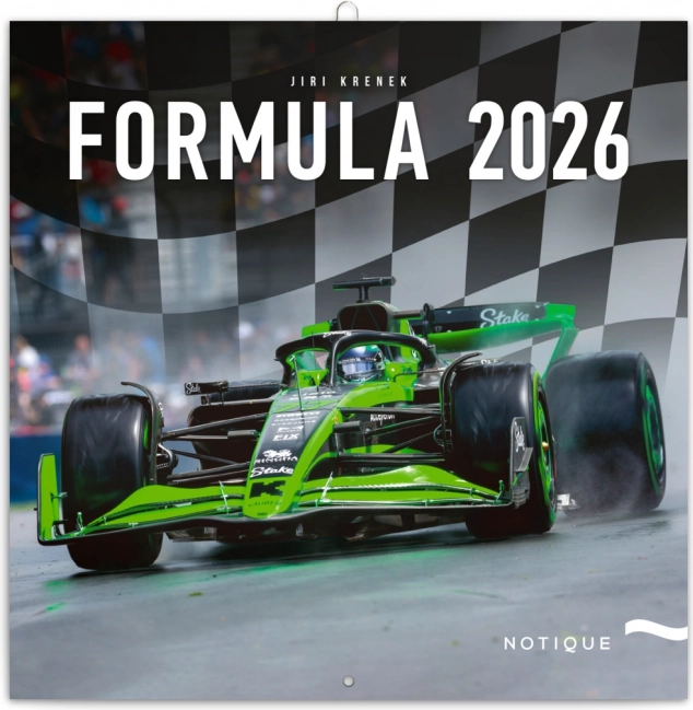 Notesni kalendar Formula 1 – Jiří Křenek 2026