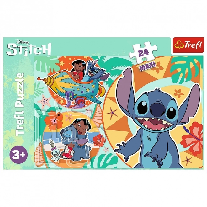 Puzzle Lilo & Stitch za djecu, 24 dijela
