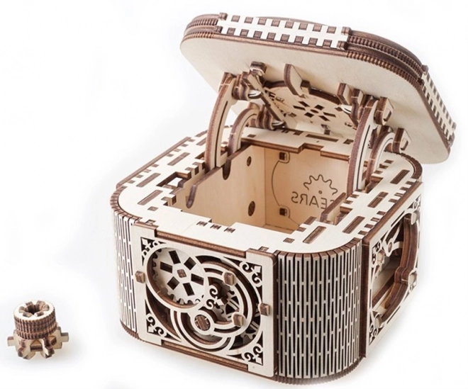 Ugears 3D drvene mehaničke puzzle Kutija za nakit