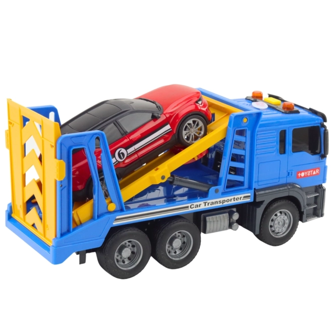 Vučna auto-transportna platforma s osobnim automobilom sa svjetlima i zvukovima TOYSTAR