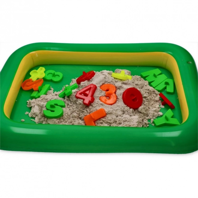 NaturSand kinetički pijesak 3 kg s kalupima i pješčanikom