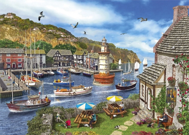 GIBSONS Puzzle Uvala s svjetionikom 1000 dijelova