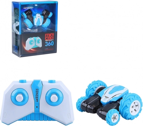 Kaskaderski RC auto mini plavi