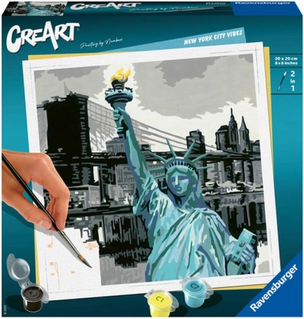 CreArt pulsirajući New York – slikanje po brojevima