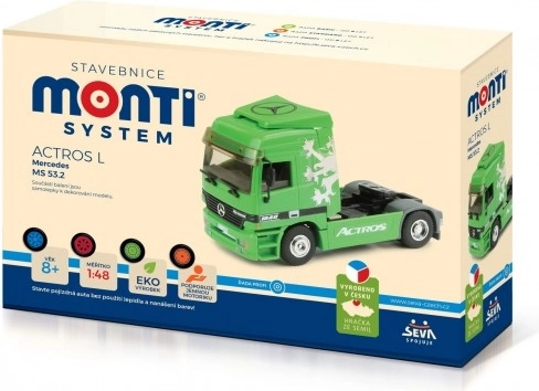 Sastavljivi model Actros L u mjerilu 1:48 - zeleni