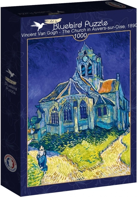 Puzzle Crkva u Auvers-sur-Oise od BLUEBIRD 1000 dijelova