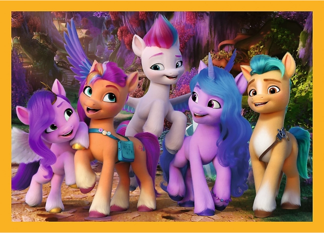TREFL Puzzle My Little Pony: Upoznajte ponije 4u1 (35,48,54,70 dijelova)