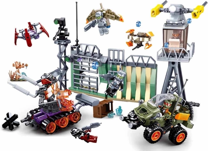 Sluban Atomic Storm – obrambena baza građevni set