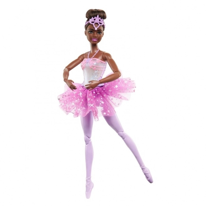 Lutka Barbie Dreamtopia balerina Magical Lights Smeđa