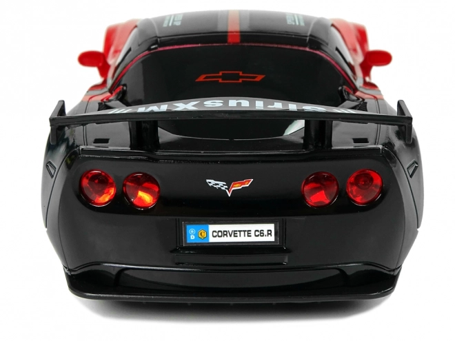 Sportski auto R/C 1:24 Corvette C6.R crvena s osvjetljenjem